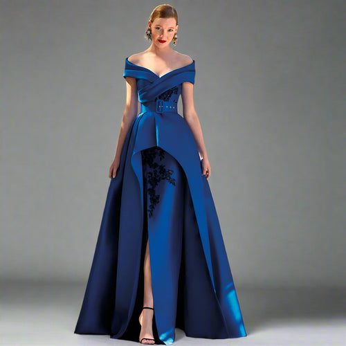 Trendy Sashes Wedding Guest Dress