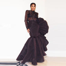 Load image into Gallery viewer, Satin Mermaid Skirt