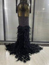 Load image into Gallery viewer, Sparkly Crystal Mesh See Through