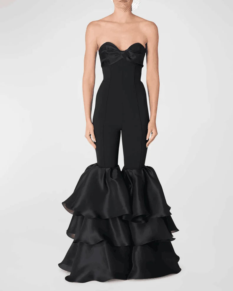 Evening Party Cocktail Jumpsuit