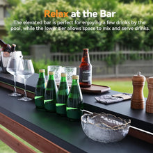 Load image into Gallery viewer, Modern Shade The Aura Cedar Wood Entertainment Bar
