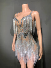 Load image into Gallery viewer, Sparkly Silver Rhinestones