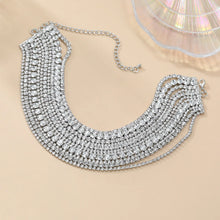 Load image into Gallery viewer, Luxury Multilayers Crystal Choker