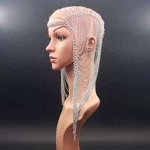 Load image into Gallery viewer, Luxury Punk Head Chain Hair