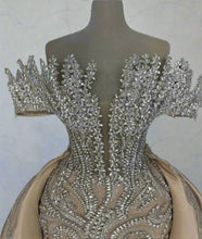 Load image into Gallery viewer, Two Pieces Champagne Party Dress