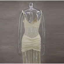 Load image into Gallery viewer, Hollow Out See-through Long Dress