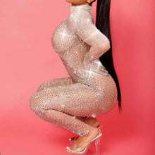 Load image into Gallery viewer, Luxury Full Rhinestones Jumpsuit