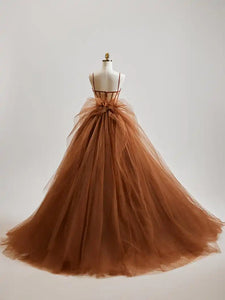 Elegant Tulle Overlay Skirt
