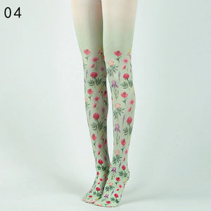 Japanese Style Floral Printed