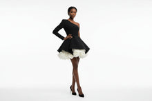 Load image into Gallery viewer, Stunning Black One Shoulder A-line Short Formal Dress
