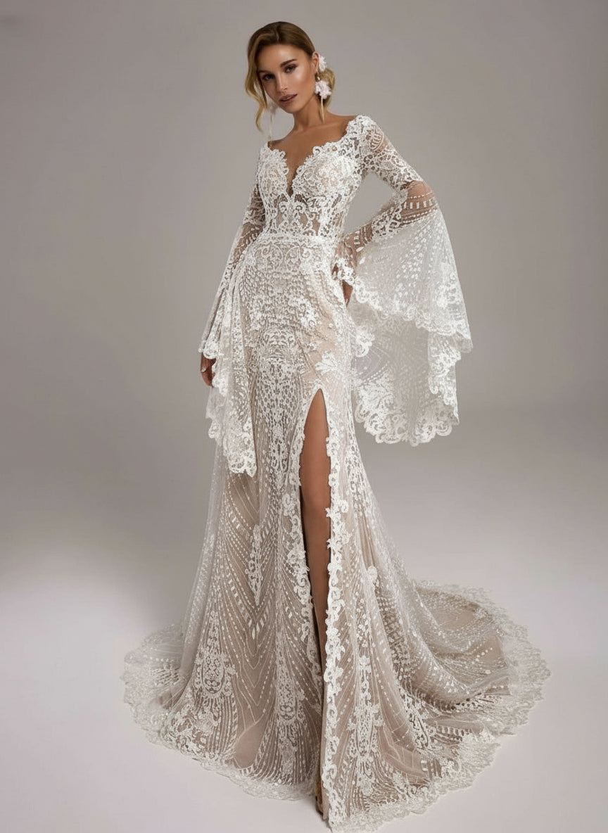 Bohemian Wedding Dress