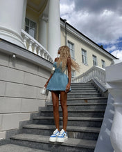 Load image into Gallery viewer, Denim Mini Dress