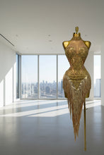Load image into Gallery viewer, Sparkly Rhinestone Mesh Dress