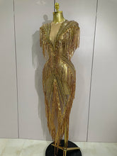 Load image into Gallery viewer, Luxury Sparkly Diamonds Tassels