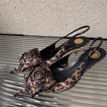 Load image into Gallery viewer, Verona Bloom Slingback Heels