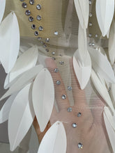 Load image into Gallery viewer, Pearl Transparent Mesh Long Dress