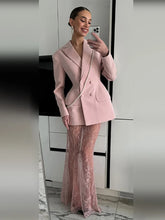 Load image into Gallery viewer, Floor-Length Mermaid Skirts 2 Pieces Set