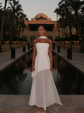 Load image into Gallery viewer, Mesh Patchwork Maxi Dress
