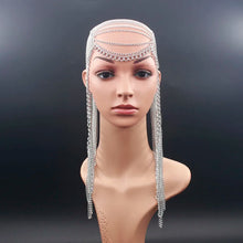 Load image into Gallery viewer, Luxury Punk Head Chain Hair