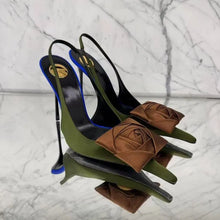 Load image into Gallery viewer, Verona Bloom Slingback Heels