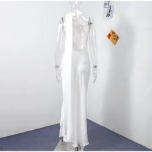 Load image into Gallery viewer, Elegant Ribbon Halter Dress Wom