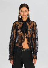 Load image into Gallery viewer, See Through Mesh Fishnet Casual Top