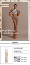 Load image into Gallery viewer, See Through Mesh Long Dress