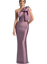 Load image into Gallery viewer, Elegant One Shoulder Mermaid Prom Dress