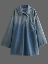 Load image into Gallery viewer, Blue Denim Dress