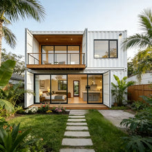 Load image into Gallery viewer, Modern Prefabricated Cabin Foldable Container House with Bathroom and Kitchen Ready