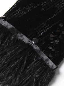 Sequins Black Blazer