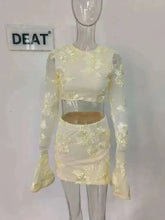 Load image into Gallery viewer, High Waist Skirt Set