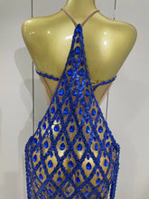 Load image into Gallery viewer, Mesh Two Piece Long Dress