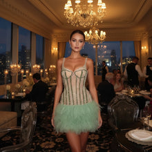 Load image into Gallery viewer, Corset Mini Dress