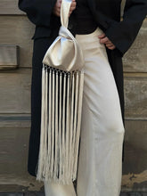 Load image into Gallery viewer, Satin Long Tassel  Small Handbag