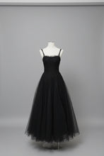 Load image into Gallery viewer, Solid Spliced Mesh Dress