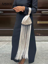 Load image into Gallery viewer, Satin Long Tassel  Small Handbag