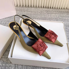 Load image into Gallery viewer, Verona Bloom Slingback Heels
