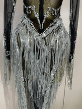 Load image into Gallery viewer, Tassel Mesh Transparent Dress