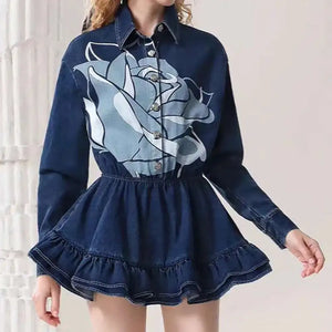Printed Design Dress