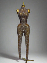 Load image into Gallery viewer, Luxury Rhinestones Jumpsuit