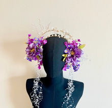 Load image into Gallery viewer, 1pc Handmade Fairycore Haircrown