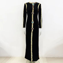 Load image into Gallery viewer, Velvet Long Dress
