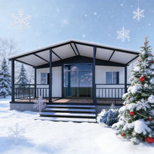 Load image into Gallery viewer, Modern Prefabricated Cabin Foldable Container House with Bathroom and Kitchen Ready