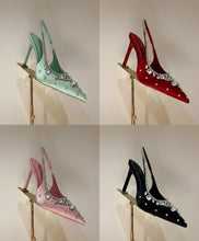 Load image into Gallery viewer, New Lady Crystal Sandals