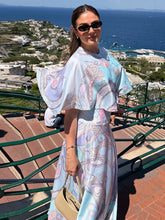 Load image into Gallery viewer, Bohemian Printed Shirt Skirt Suit