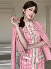 Load image into Gallery viewer, Tweed Suit Set Blazer