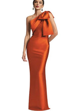 Load image into Gallery viewer, Elegant One Shoulder Mermaid Prom Dress
