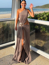 Load image into Gallery viewer, Weird Puss Metal Buckle Dress
