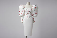 Load image into Gallery viewer, Strawberry Embroidery  Top